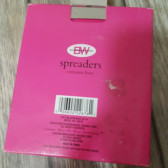 Boston Warehouse Spreaders- Text Me - Picture 2 of 3